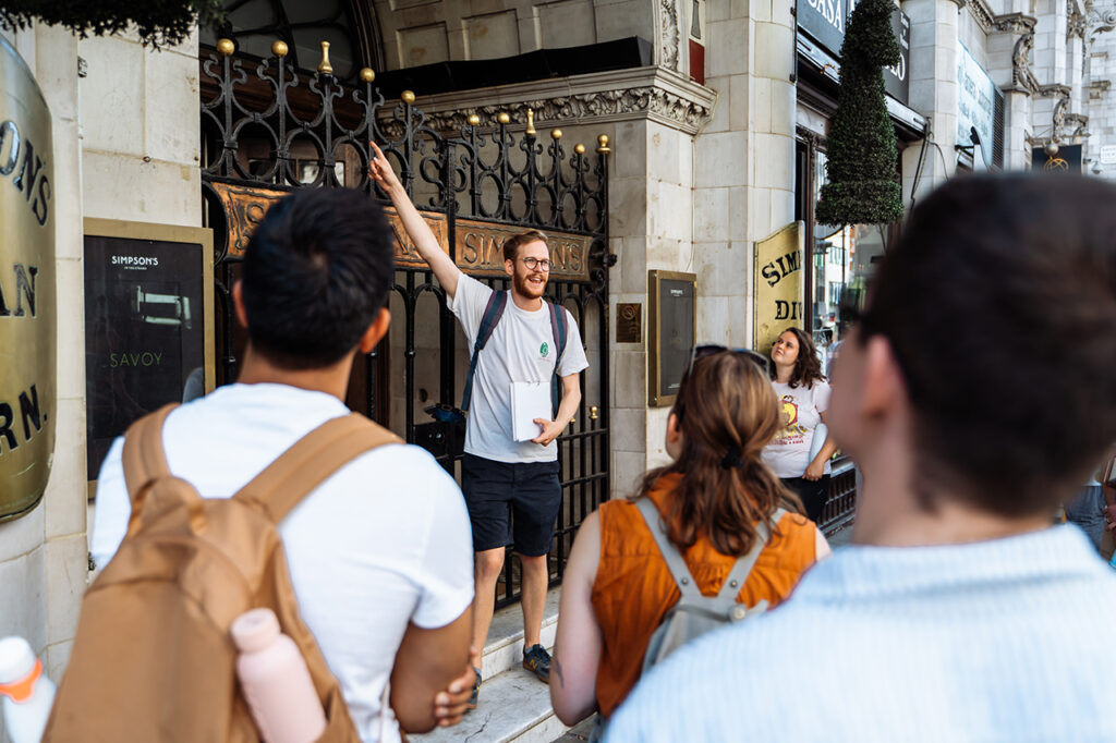 Guided Walking Tours Living London History